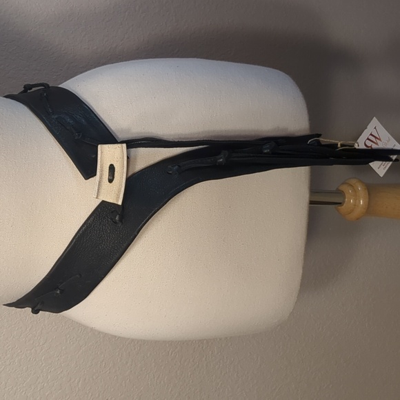 Elk hide belt